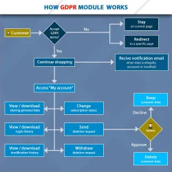 How Prestashop GDPR module works?