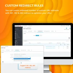 Custom redirect rules