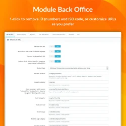 Introducing module's back office