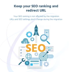 Keep SEO ranking & redirect URL after migration