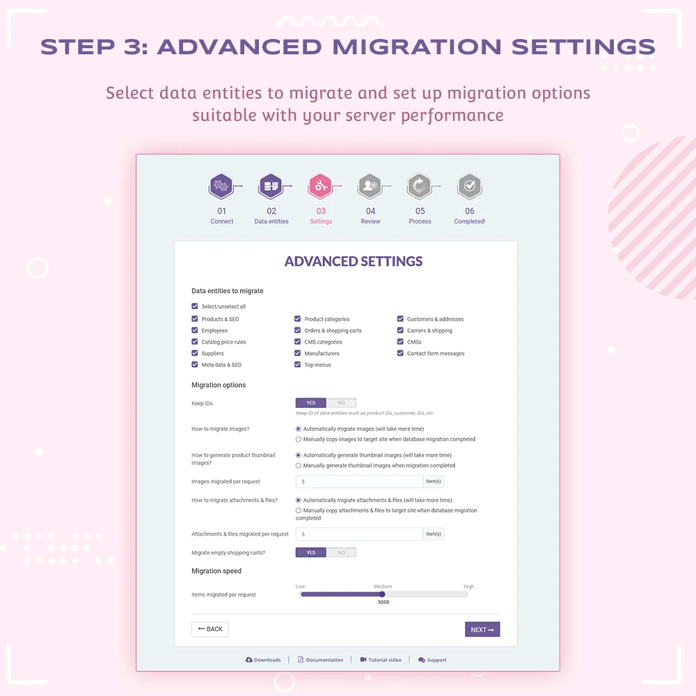 Introduce PrestaShop migration module