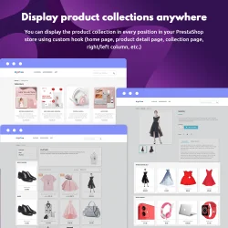 Display product collections anywhere using PrestaShop gallery module