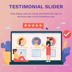 Testimonial Slider – show customer reviews on home page