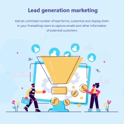 Lead generation marketing feature