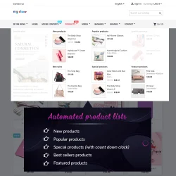 Automated product lists