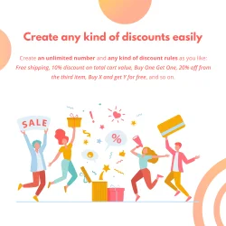 Create any kind of discounts easily with PrestaShop promotion and discount module