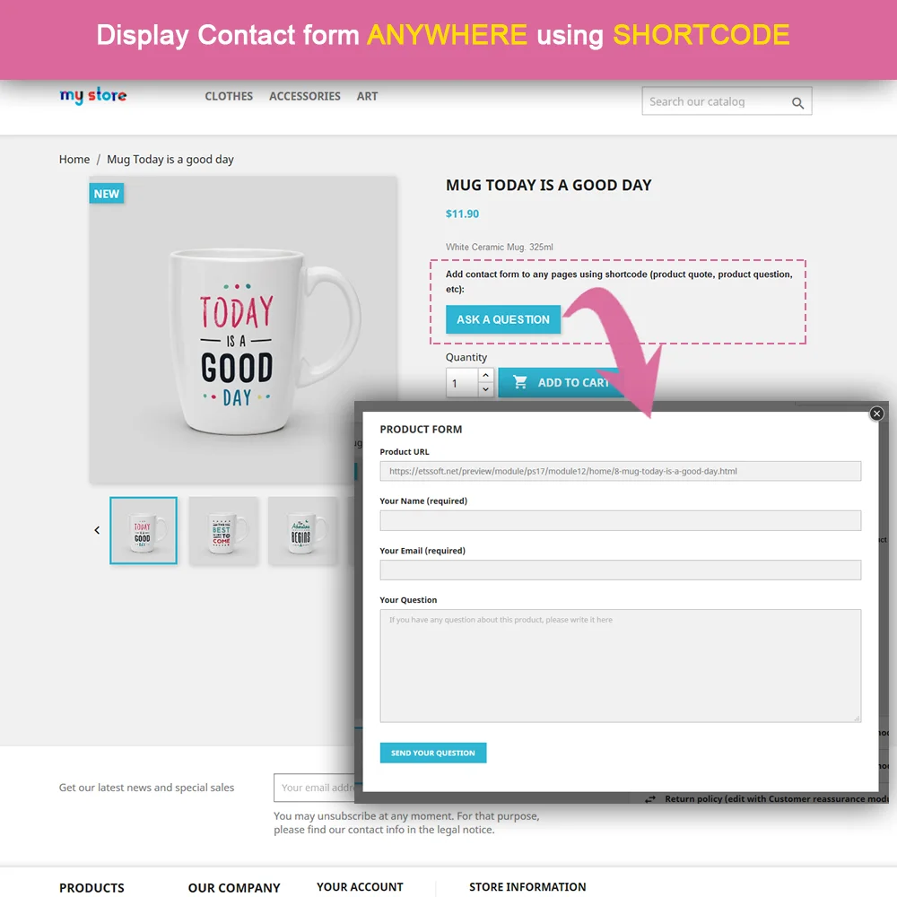 Introducing "Contact Form 7" – Powerful Prestashop contact form module