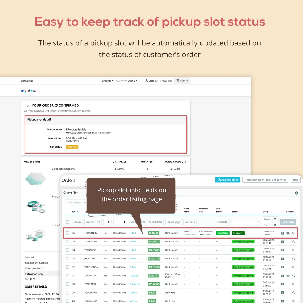 Introduce Prestashop store pickup and Local delivery module