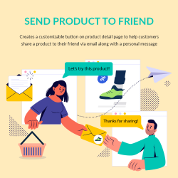 Send product to friend