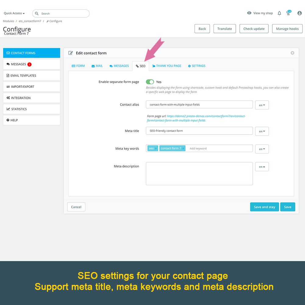 Contact Form 7 – Powerful Prestashop contact form module Contact Form 7 – Powerful Prestashop contact form module