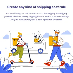 Create any kind of shipping cost rules with PrestaShop advanced shipping cost module