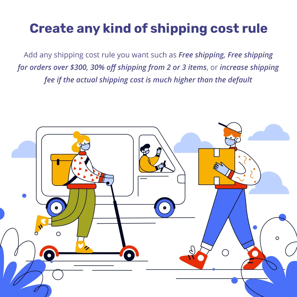 Create any kind of shipping cost rules with PrestaShop advanced shipping cost module