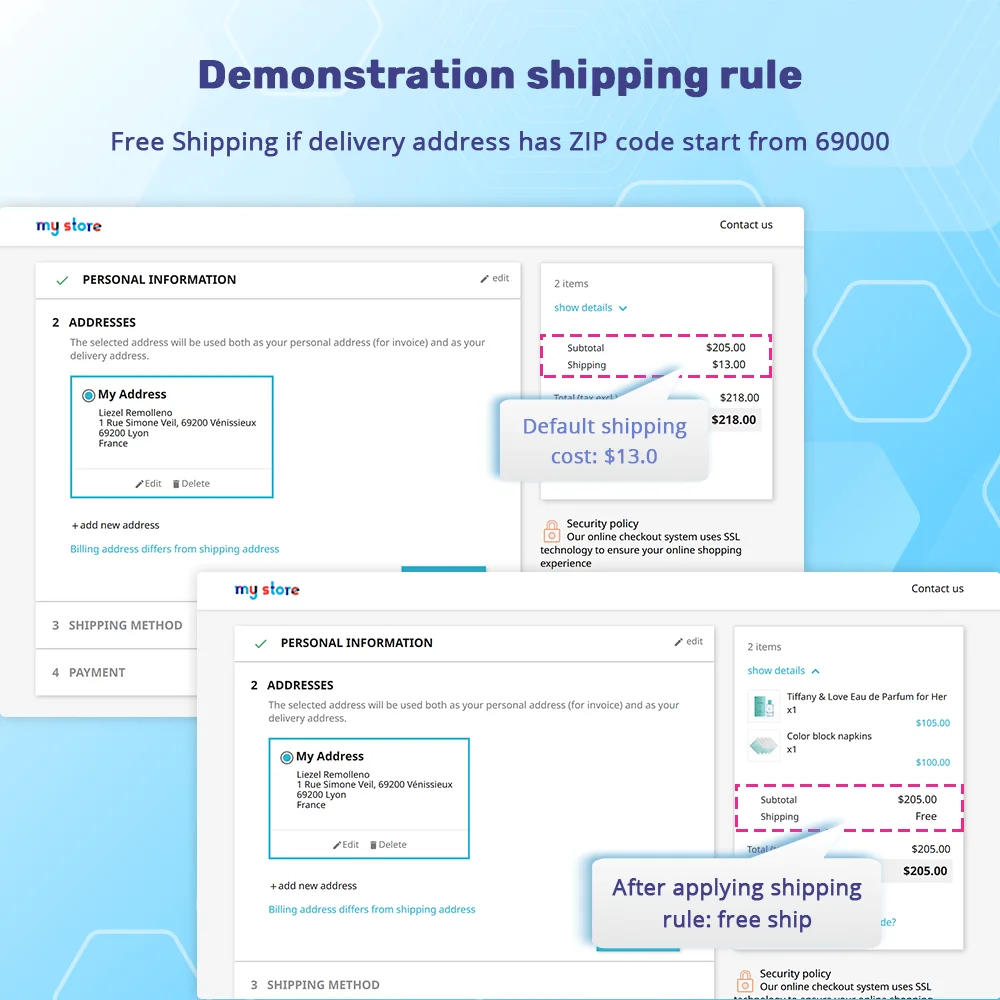 Introduce PrestaShop shipping cost module