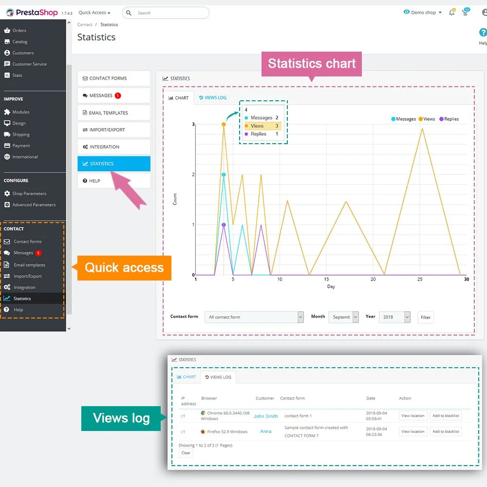 Introducing "Contact Form 7" – Powerful Prestashop contact form module