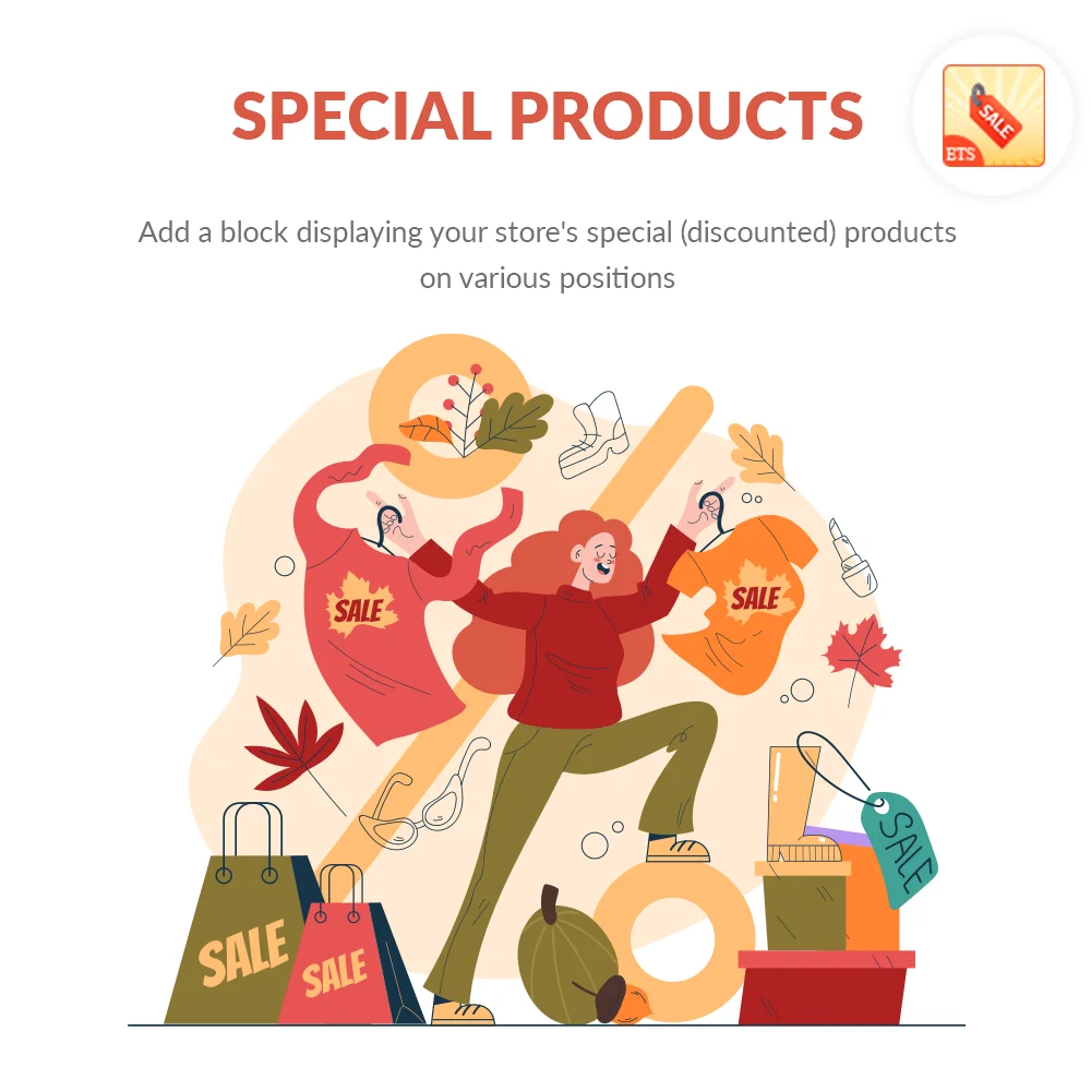 Special products block