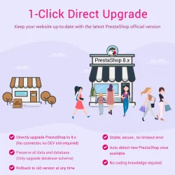 1-Click Direct Upgrade to 8.x – Better, faster & stable