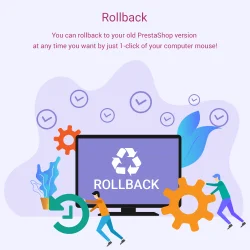 Introducing "Rollback" feature of the PrestaShop upgrade module