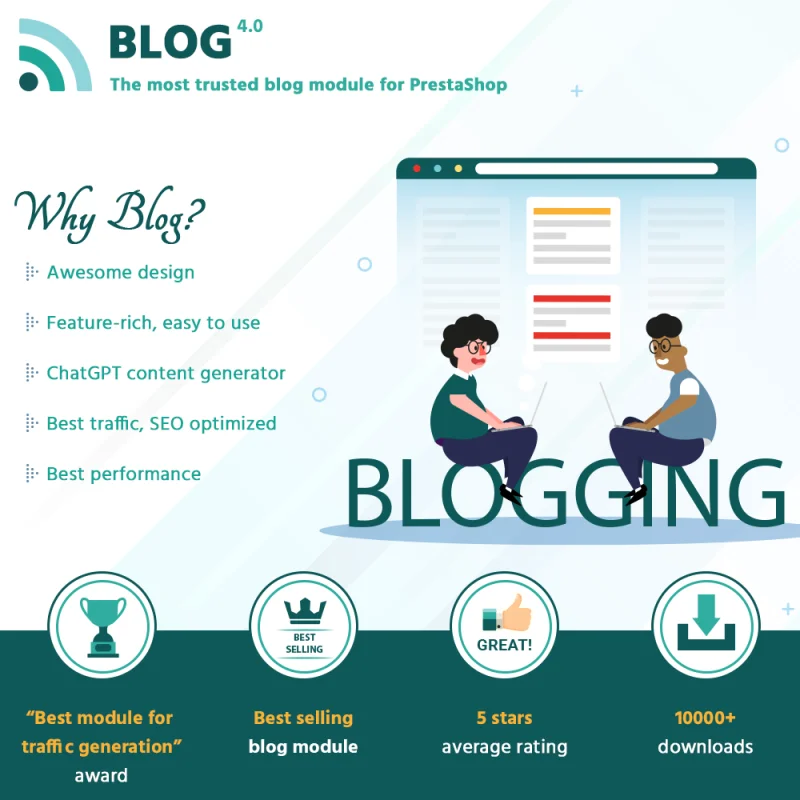 Introducing BLOG – All in 1 Prestashop blog module