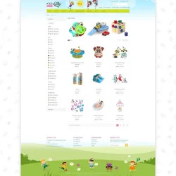 Kids Shop – All in one package Template