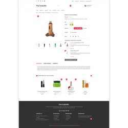 The Cosmetics – Beauty, health and cosmetic store template