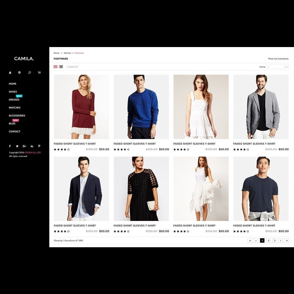 Camila – Fashion template Camila – Fashion template