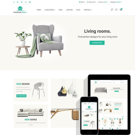 Furniture Store – Responsive furniture & interior Prestashop theme Furniture Store – Responsive furniture & interior Prestashop theme
