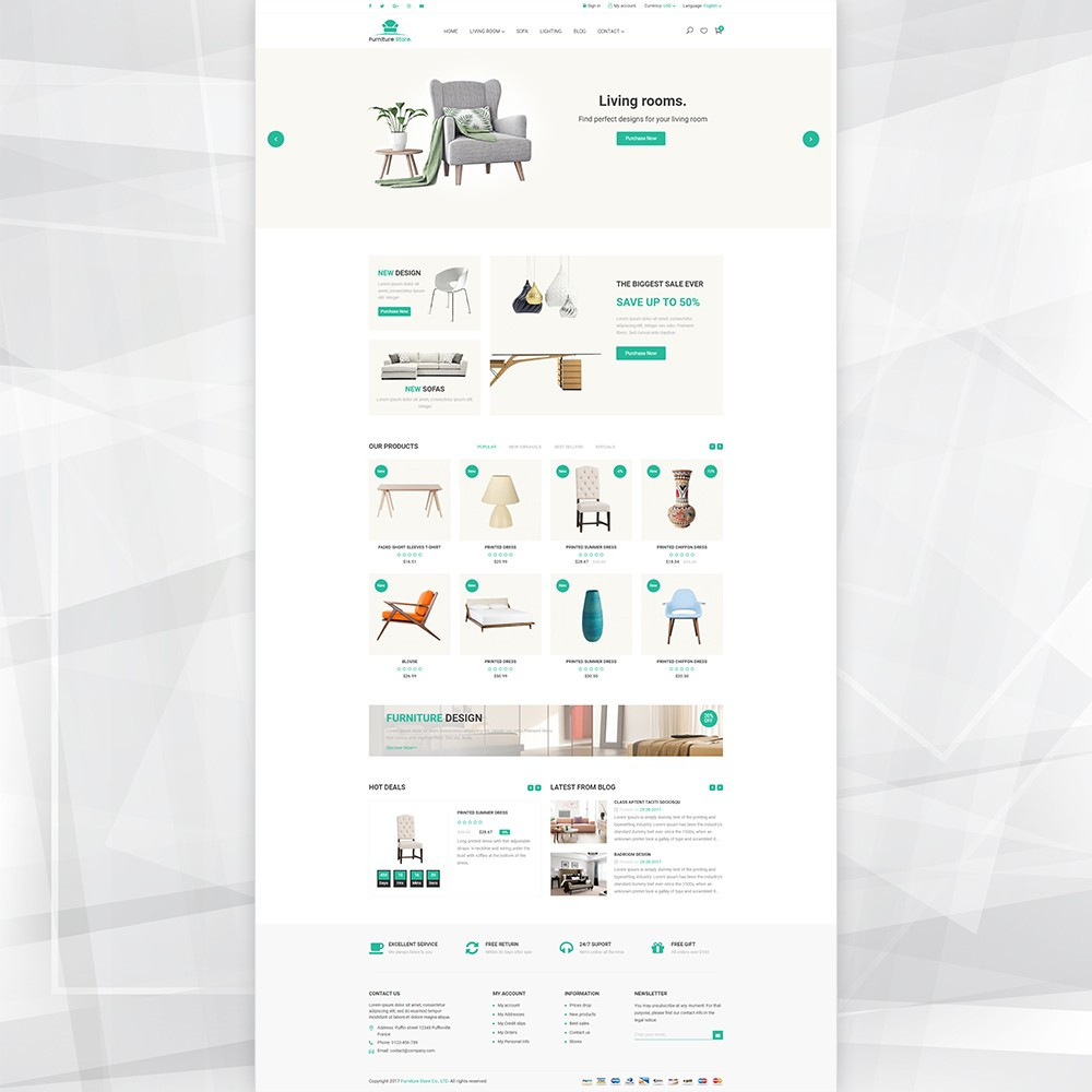 Furniture Store – Responsive furniture & interior Prestashop theme Furniture Store – Responsive furniture & interior Prestashop theme