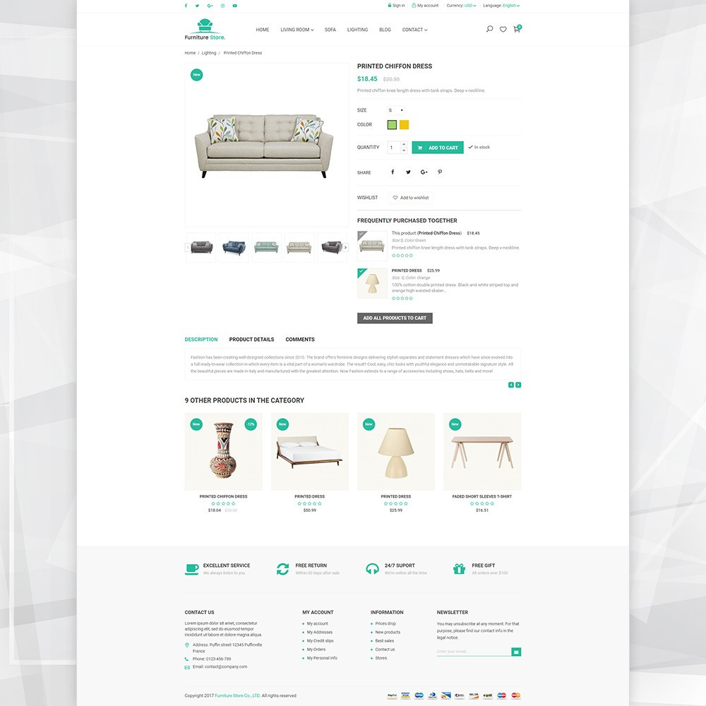 Furniture Store – Responsive furniture & interior Prestashop theme Furniture Store – Responsive furniture & interior Prestashop theme