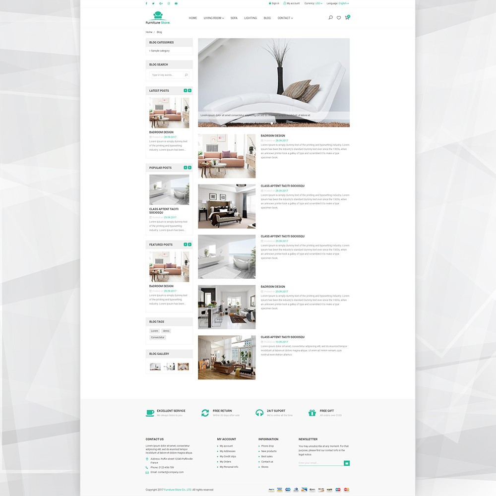 Furniture Store – Responsive furniture & interior Prestashop theme Furniture Store – Responsive furniture & interior Prestashop theme