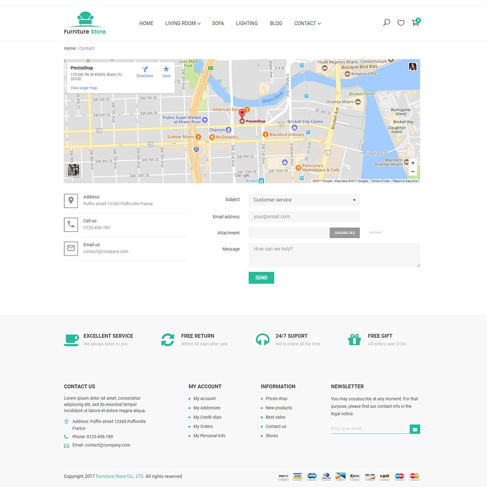 Furniture Store – Responsive furniture & interior Prestashop theme Furniture Store – Responsive furniture & interior Prestashop theme
