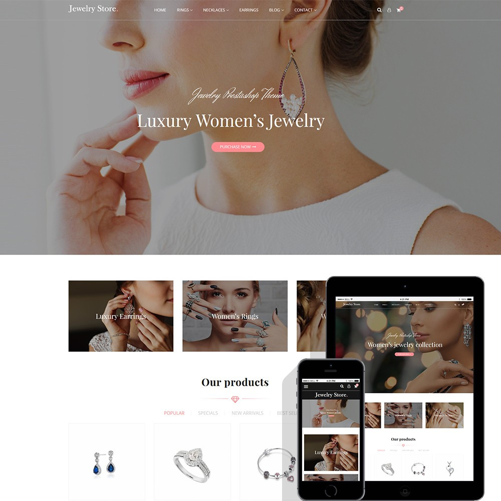 Jewelry Store – Premium Prestashop template Jewelry Store – Premium Prestashop template