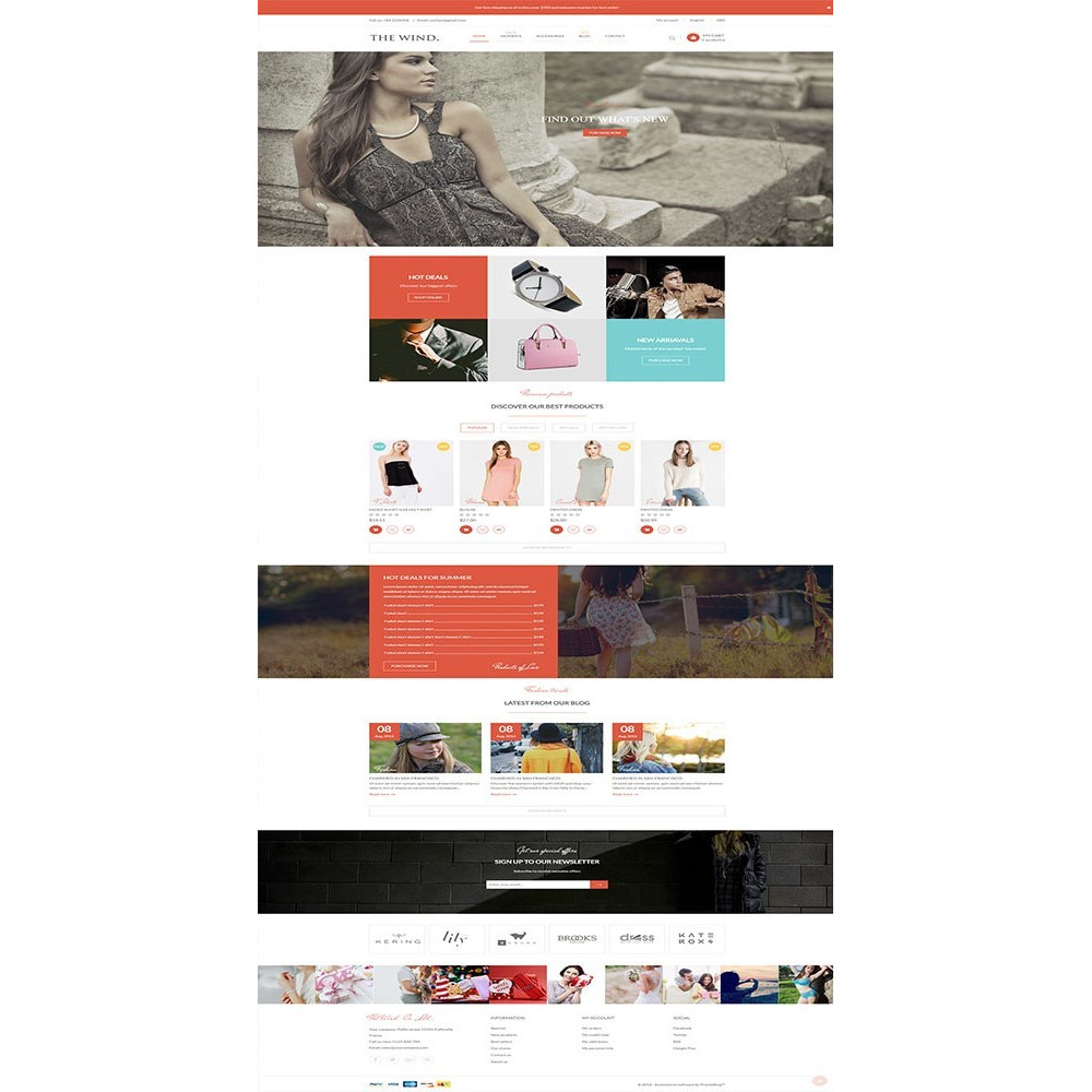 The Wind – Responsive Prestashop Theme The Wind – Responsive Prestashop Theme