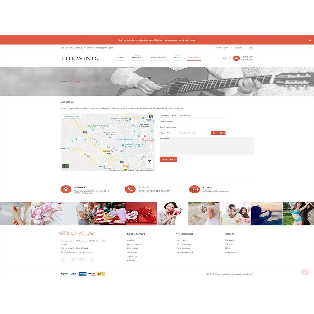 The Wind – Responsive Prestashop Theme The Wind – Responsive Prestashop Theme