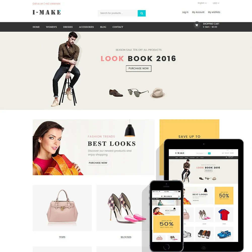 I Make - Stunning PrestaShop Theme for Fashion, Accessories, Cosmetic,  Digital and Jewelry stores