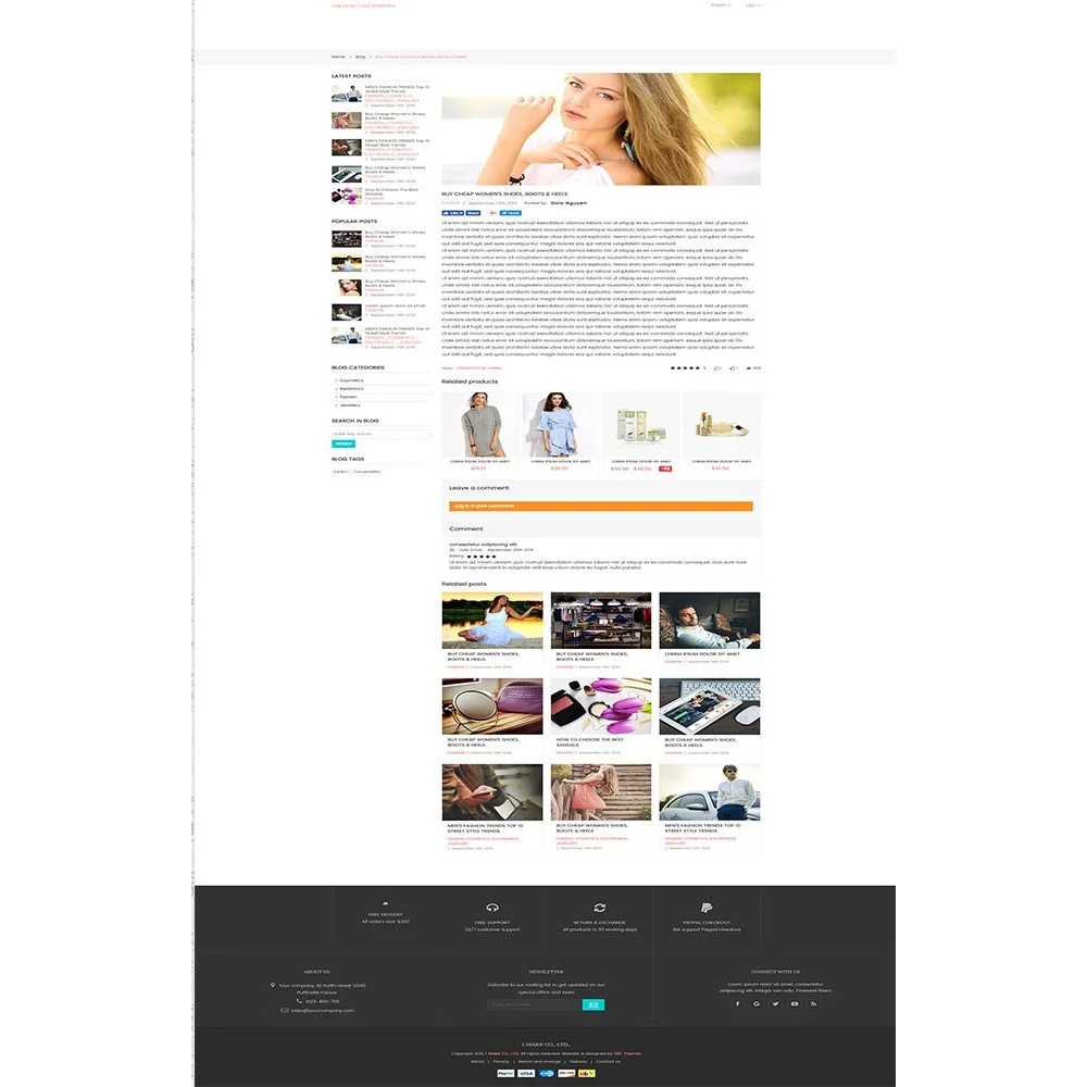 I Make – Stunning Prestashop Theme for Fashion, Accessories, Cosmetic, Digital and Jewelry stores