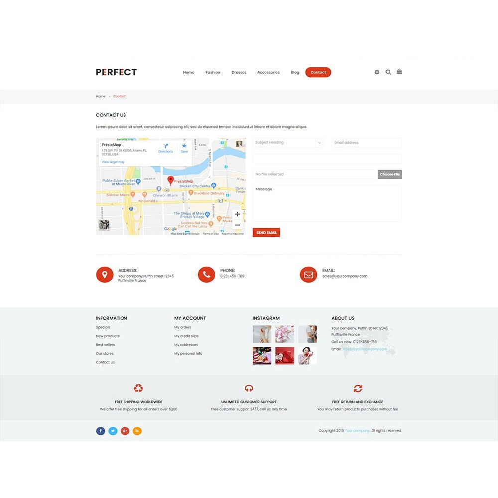 Perfect – Multi Purpose Retina Prestashop Theme Perfect – Multi Purpose Retina Prestashop Theme