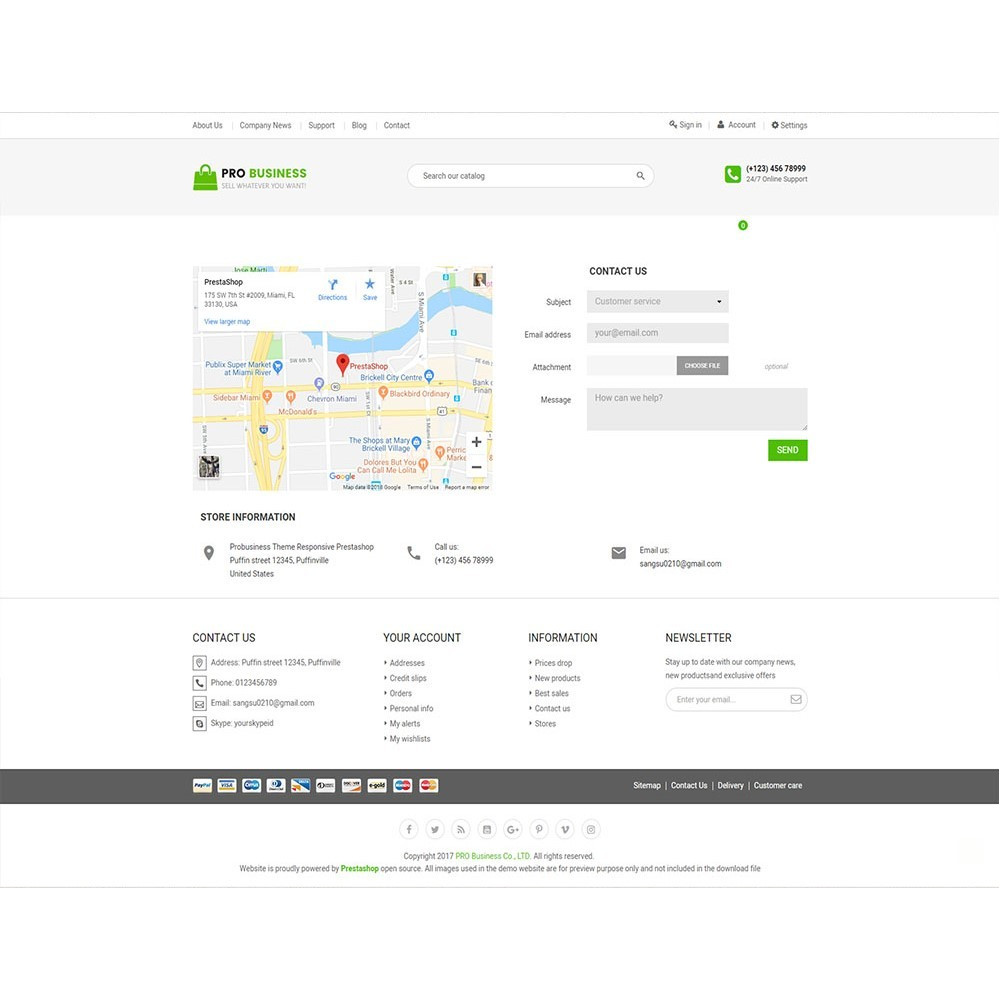 Pro Business – Multipurpose Prestashop Theme Pro Business – Multipurpose Prestashop Theme