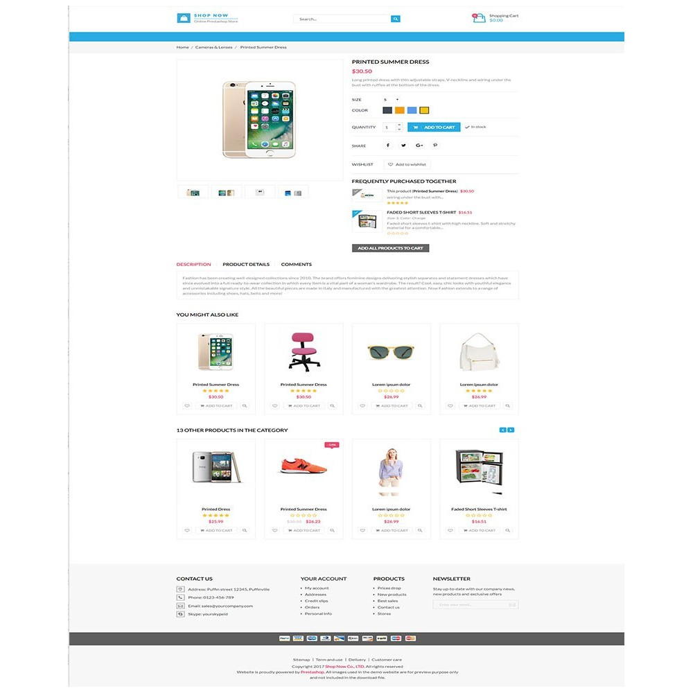 Shop Now – All in one package Prestashop theme Shop Now – All in one package Prestashop theme