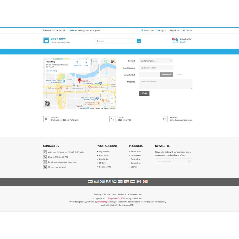Shop Now – All in one package Prestashop theme Shop Now – All in one package Prestashop theme