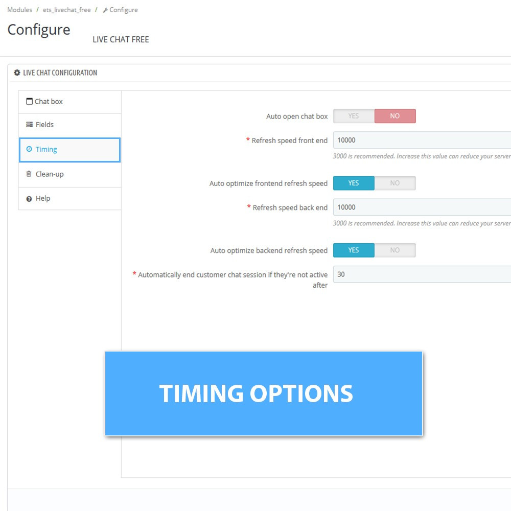 LIVE CHAT module for Prestashop – Free version LIVE CHAT module for Prestashop – Free version