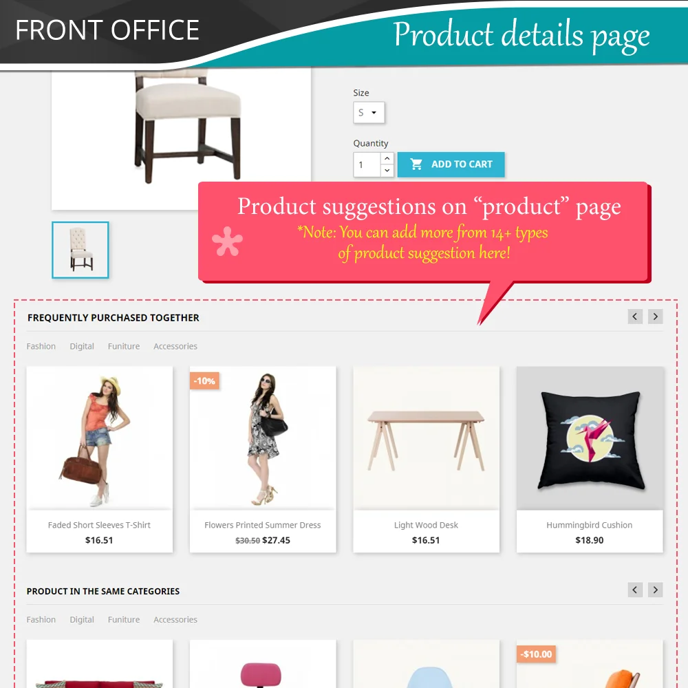 Introduce the Prestashop cross selling module