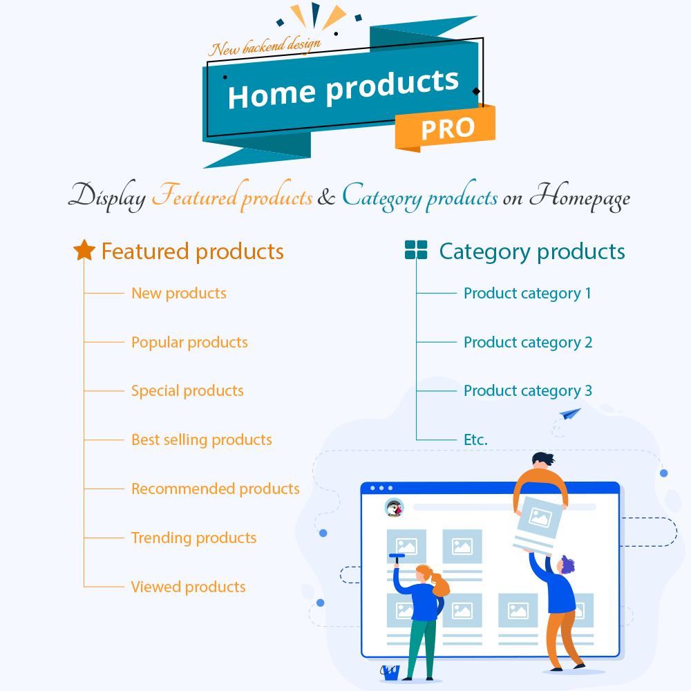 Home Products PRO – PrestaShop Featured categories module