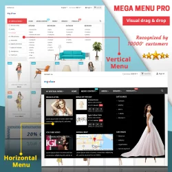 Giới thiệu Mega Menu PRO - Module menu mega PrestaShop với nhiều tính năng