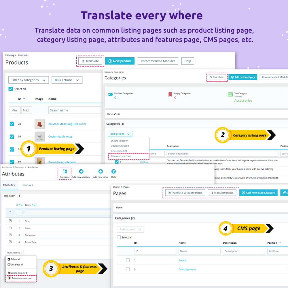 G-Translate - Automated PrestaShop translation module