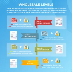 Introduce wholesale levels in the PrestaShop wholesale module