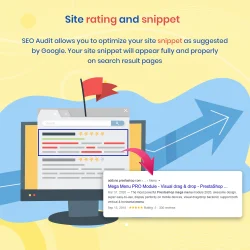 Site rating and snippet