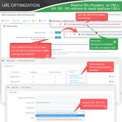 URL optimization feature