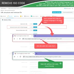 Remove ISO code feature