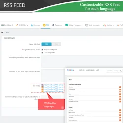 RSS feed cho mỗi ngôn ngữ
