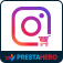 Phần mềm hiển thị ảnh / video Instagram lên website PrestaShop - Instagram Shopping Slider